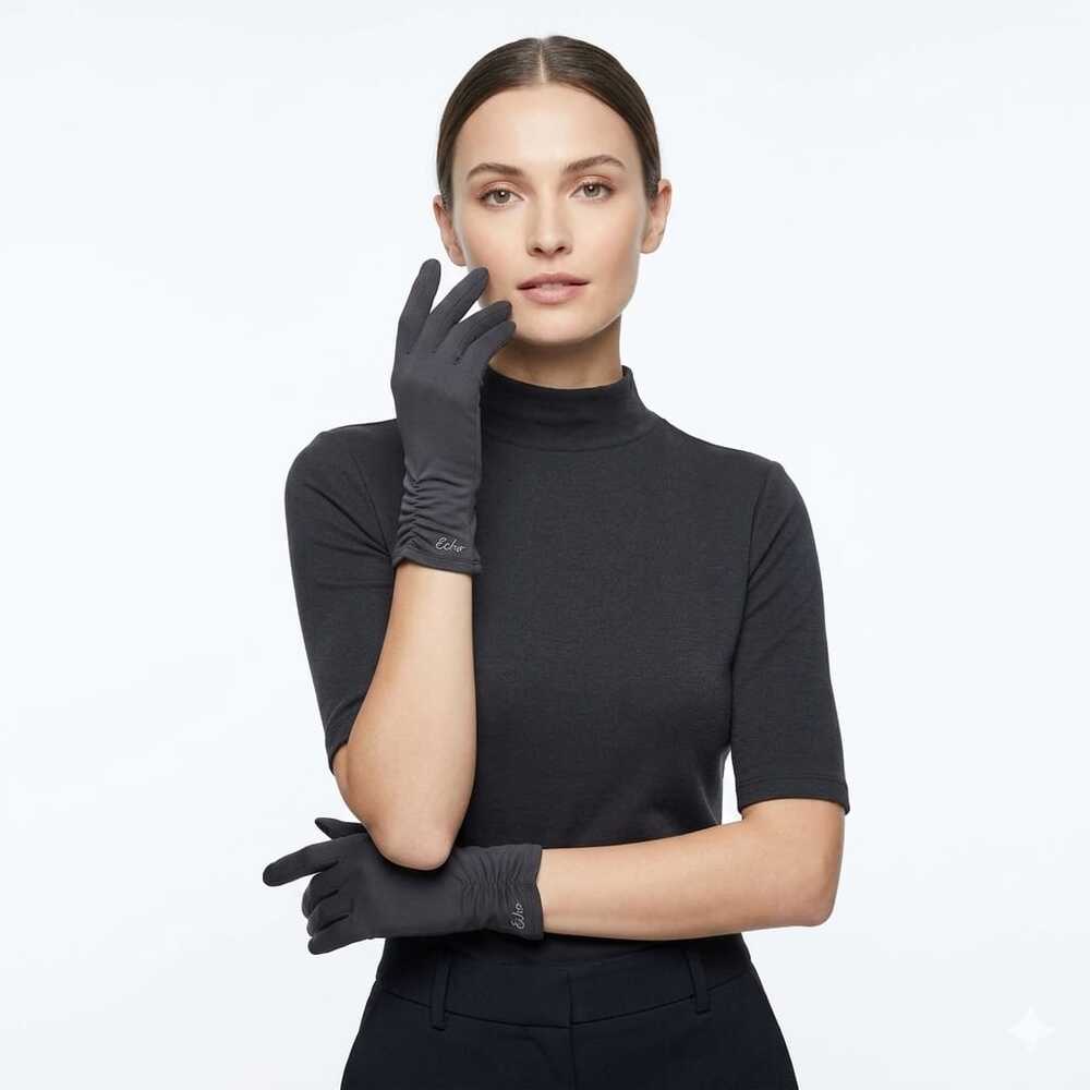 ECHO Plain Black Errand Gloves